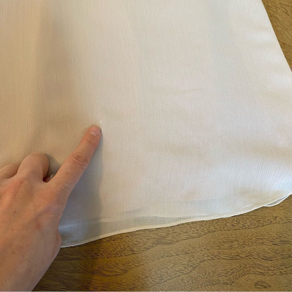 Watters & Watters Bare Pink / Nude Ruched Maxi Gown Size 2 - Picture 12 of 13